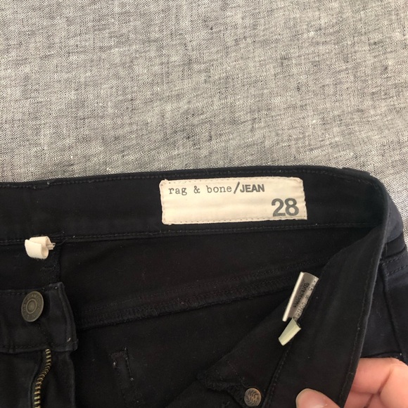 Rag & bone black skinny legging jeans - Picture 4 of 4